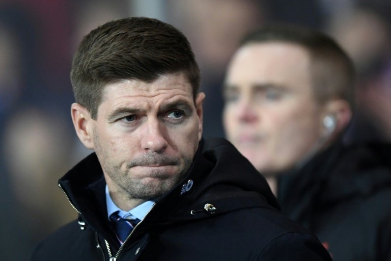 Gerrard all set on staying at Rangers. AFP