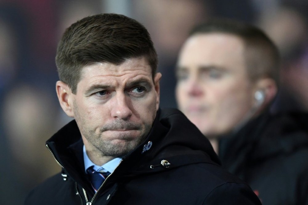 Rangers boss Steven Gerrard is tipped for great things by Jermain Defoe. AFP