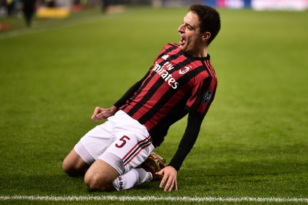 Bonaventura scored twice as AC Milan beat Bologna. AFP