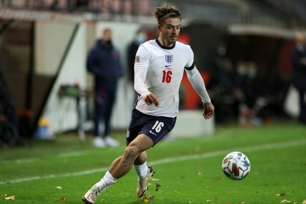 Jack Grealish received rave reviews for his performance in Englands 2-0 Nations League defeat. AFP