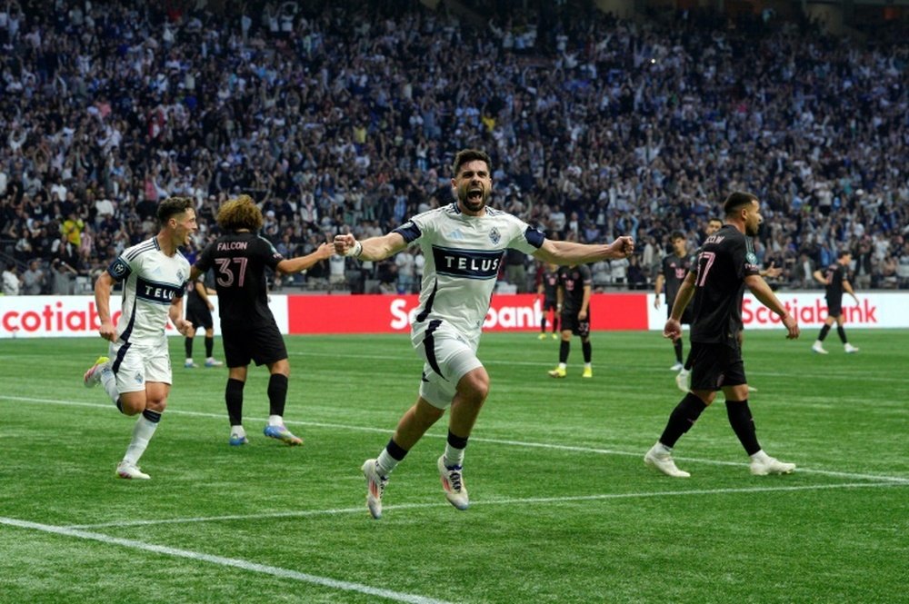 Brian Whites goal threat will be crucial to Vancouvers hopes of beating Cruz Azul. AFP