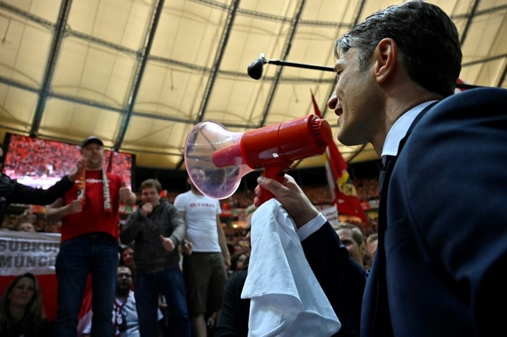 Kovac's job seems to be safe after victory over Leipzig in the final. AFP