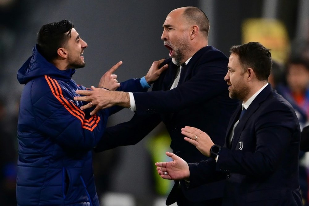 Juve are one point outside the Champions League positions. AFP