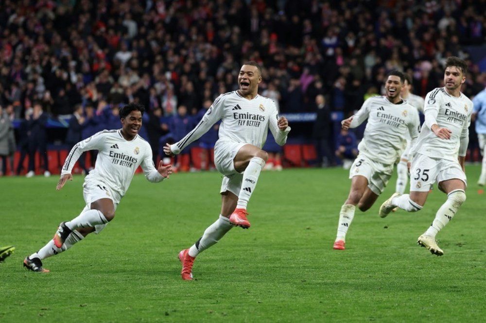 Mbappe and Rudiger also received a suspended one-match European ban. AFP