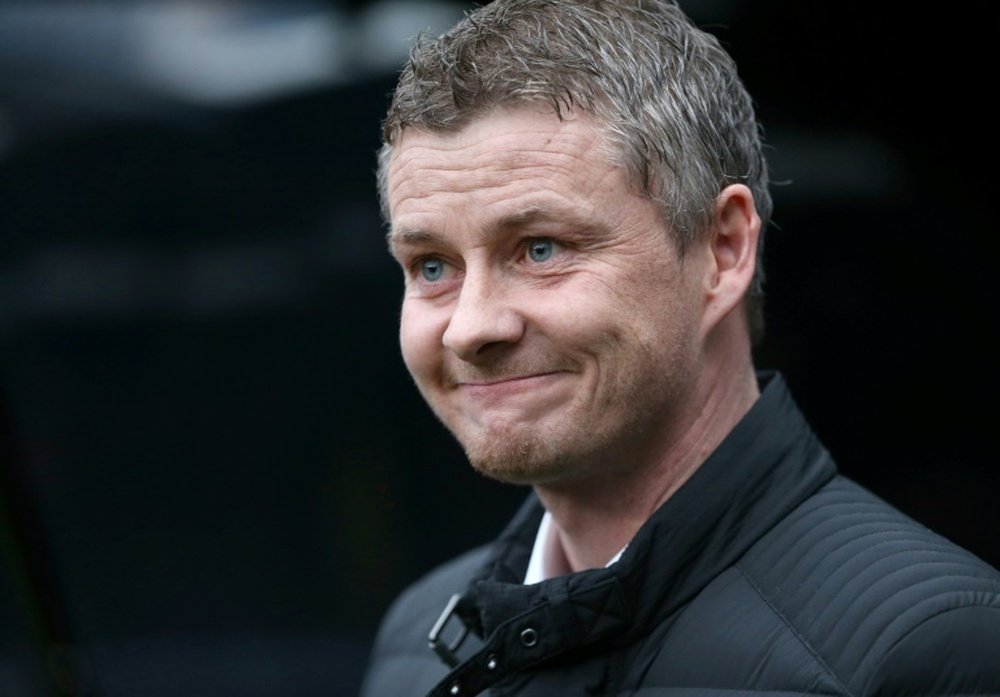 Solskjaer takes charge of his first match as United interim boss this week. AFP