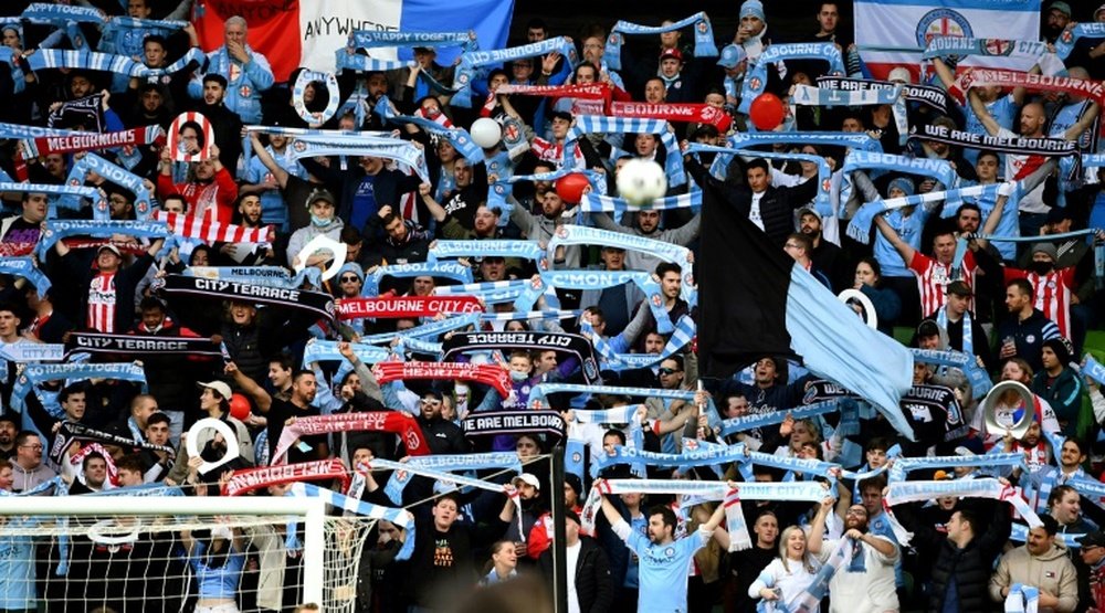 Melbourne City beat Sydney FC in the A-League final. AFP
