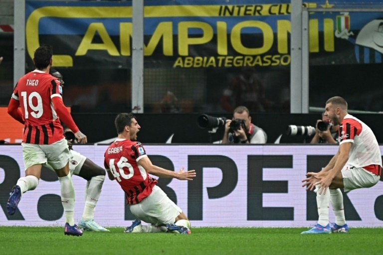 Milan's win snapped Inter's run of consecutive derby victories at six. AFP