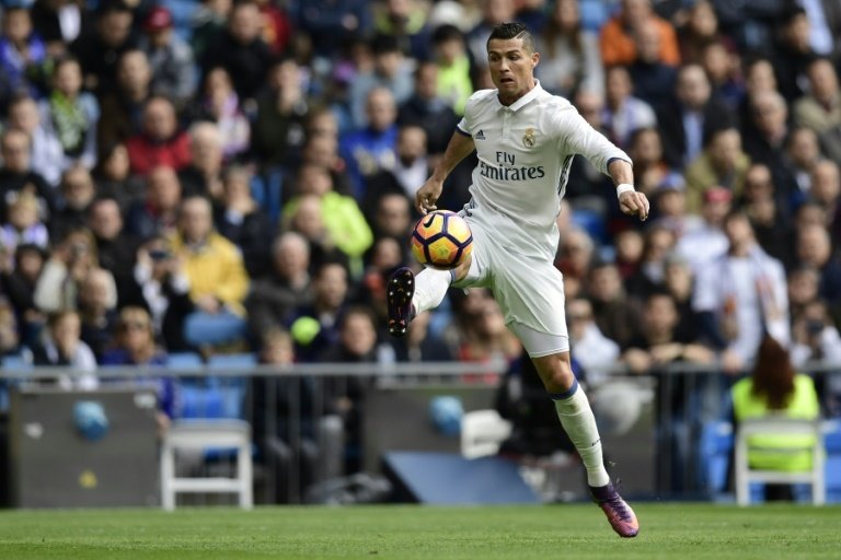 Forward Cristiano Ronaldo will extend his contract with Real Madrid to 2021. AFP