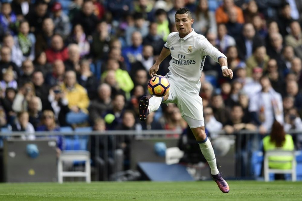 Forward Cristiano Ronaldo will extend his contract with Real Madrid to 2021. AFP