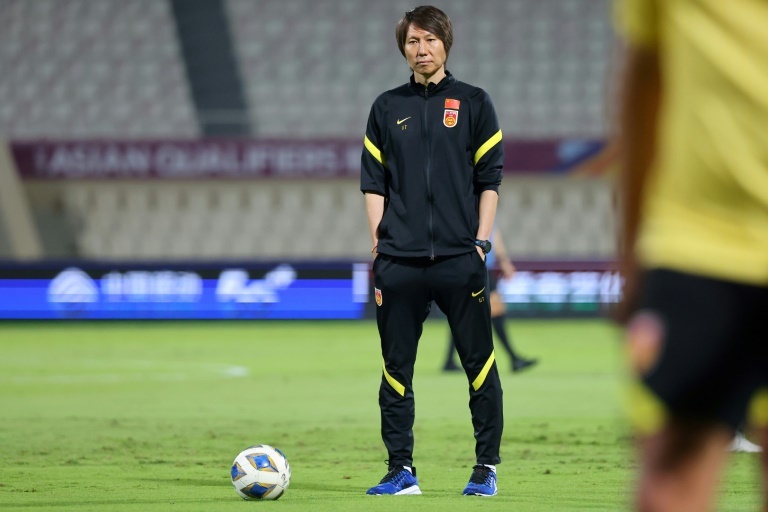 ï»¿Former Everton famous person Li Tie quits as China teach