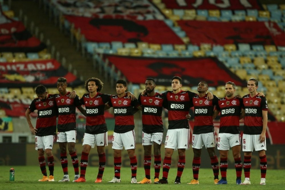 Without fans, South American clubs lose more at home. AFP