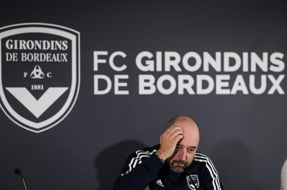 Former French Ligue 1 champions Bordeaux will play in the third-tier next season. AFP