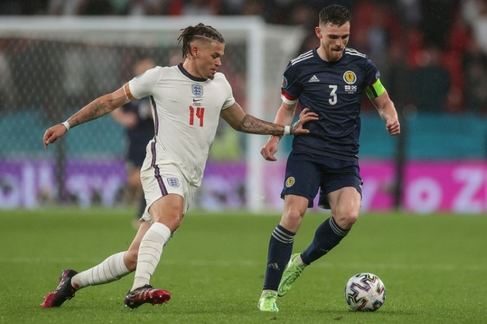 England were frustrated by Scotland and held to a 0-0 draw. AFP
