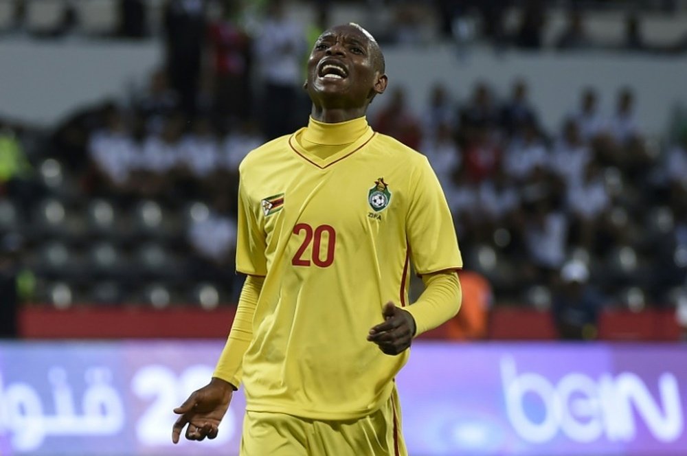 Billiat got his name on the scoresheet twice. AFP