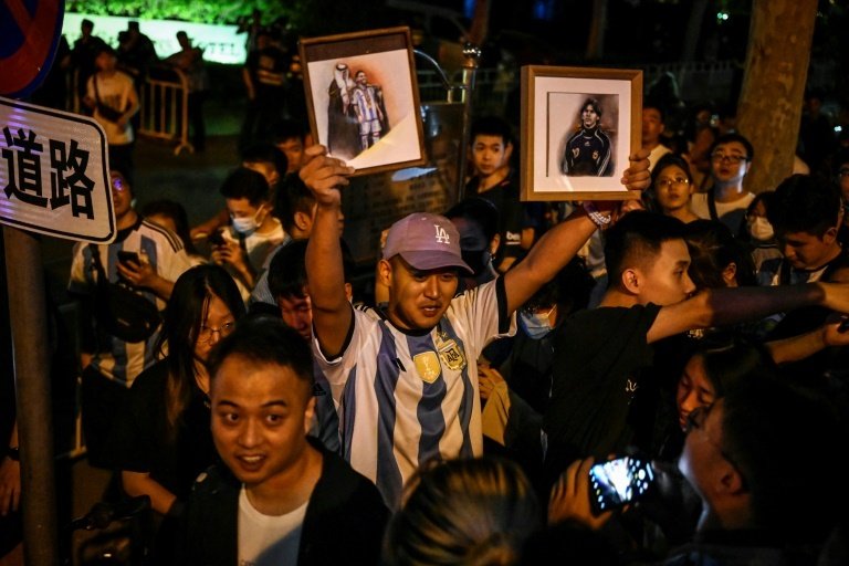 Messi mania reaches fever pitch ahead of Australia friendly in Beijing