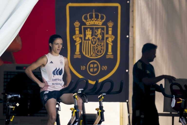 Bonmati will return to team training with Spain on Wednesday. AFP