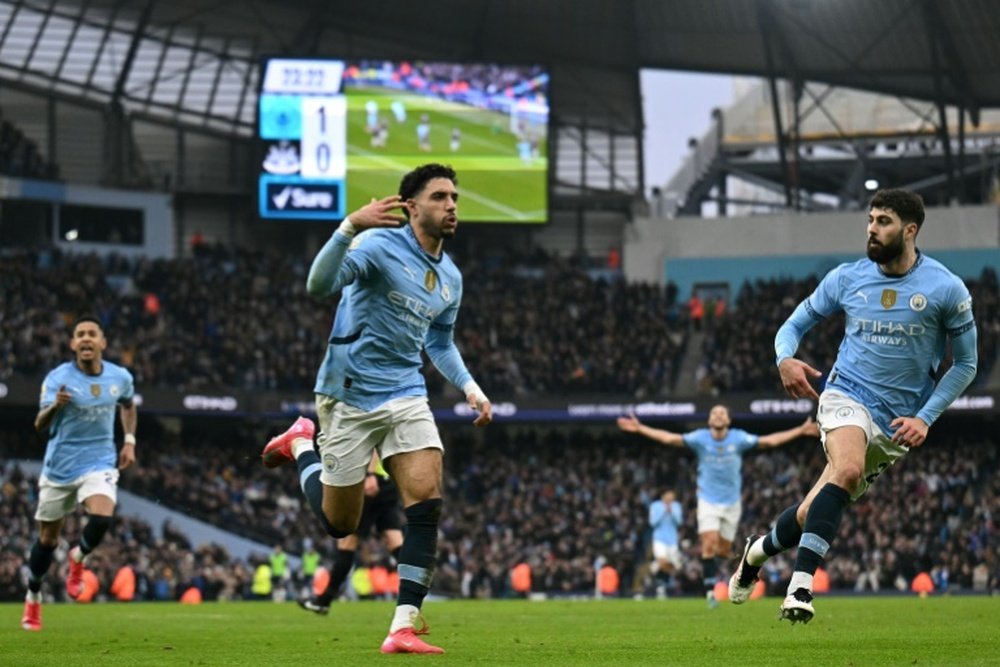 Marmoush, Gonzalez and Khusanov all played pivotal roles in City's win over Newcastle. AFP