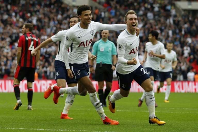 Eriksen helps Tottenham to victory to end Wembley hoodoo