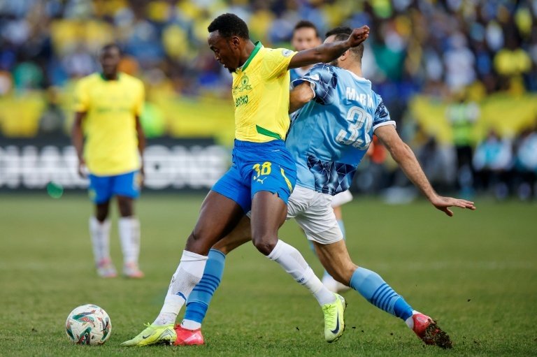 Shalulile equalled the South African Premier Soccer League scoring record. AFP