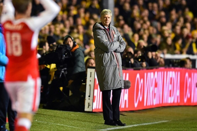 Wenger relieved to beat 'astonishing' Sutton