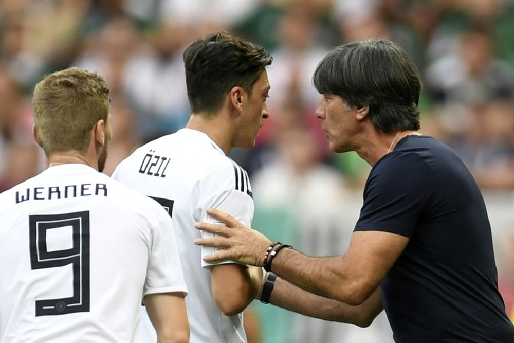 Ozil quit the German national team after their shock exit from the 2018 World Cup. AFP