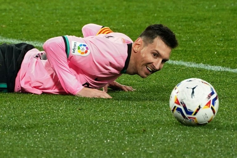 Gary Lineker believes Lionel Messi's record will not be broken. AFP
