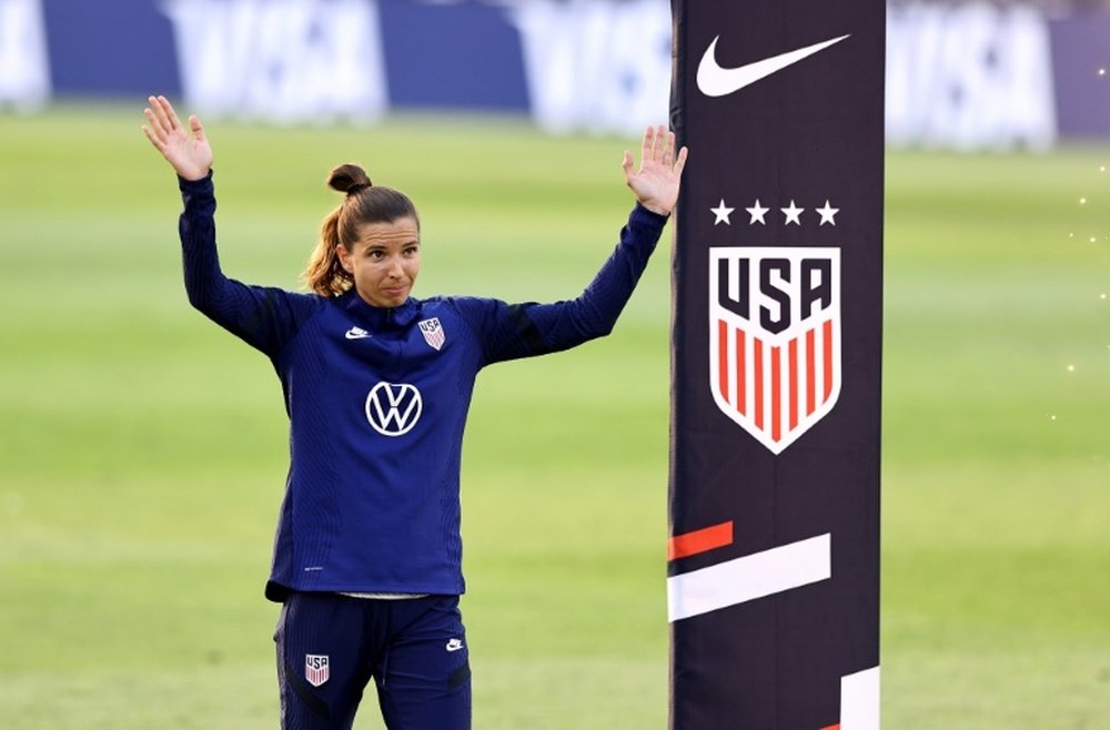 Tobin Heath has signed for Arsenal. AFP