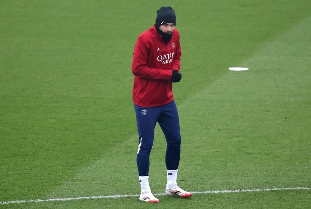 Kvaratskhelia could make his Paris Saint-Germain debut on Saturday. AFP