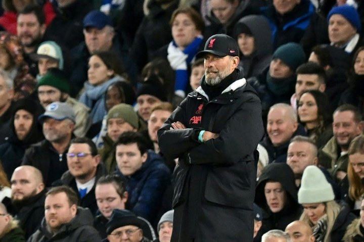 Klopp rages at 'bad' Liverpool after Brighton shock