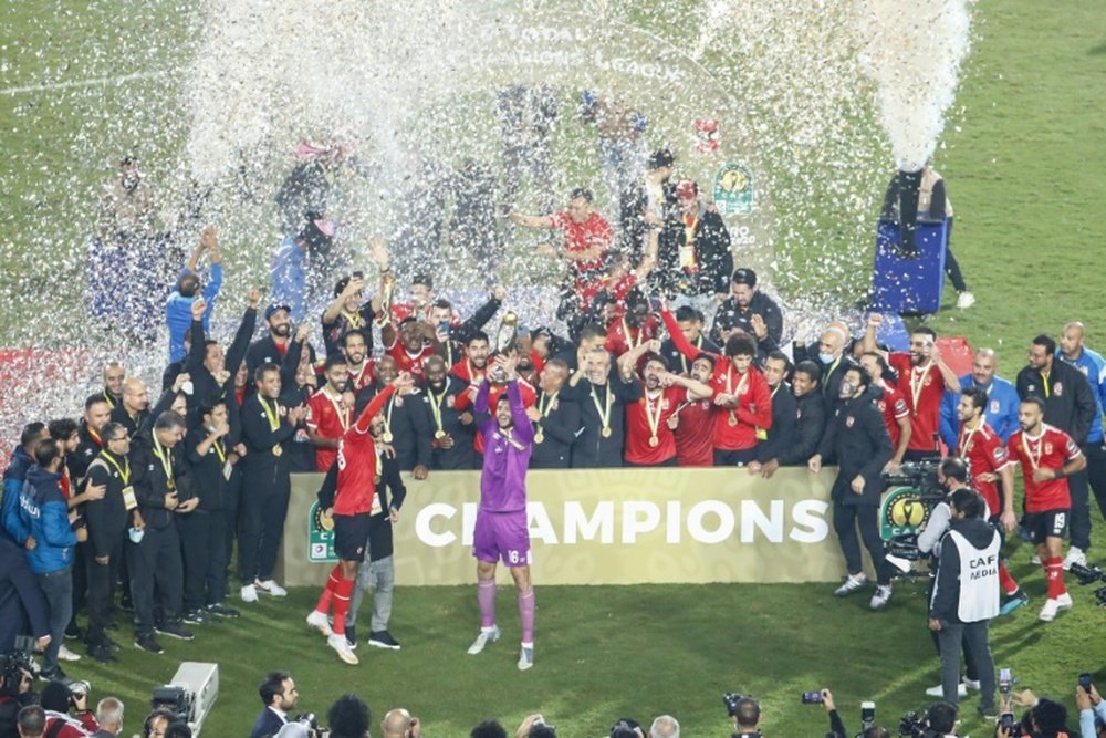 Ahly won. AFP