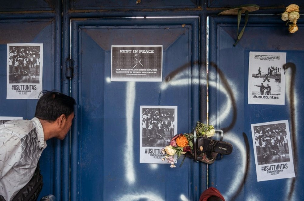 Indonesia task force call for FA head to resign after deadly stampede. AFP