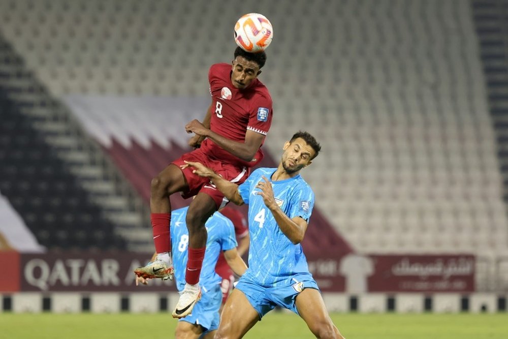 India's World Cup 2026 qualifying hopes ended with a defeat against Qatar. AFP