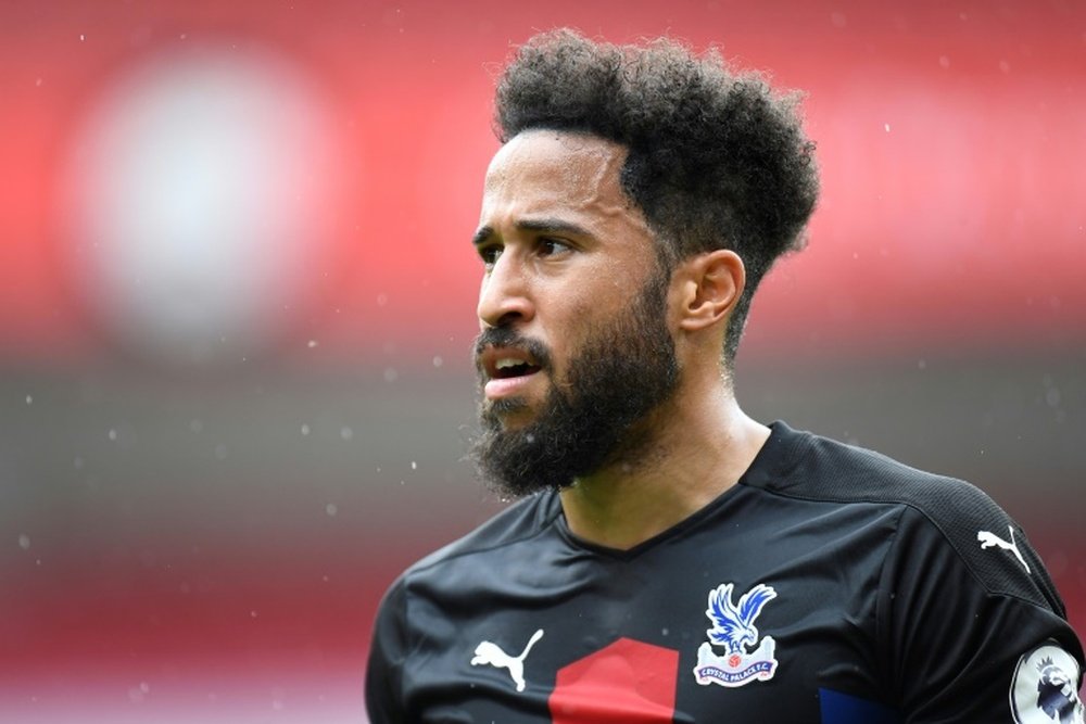 Andros Townsend has moved to Everton on a two year deal. AFP