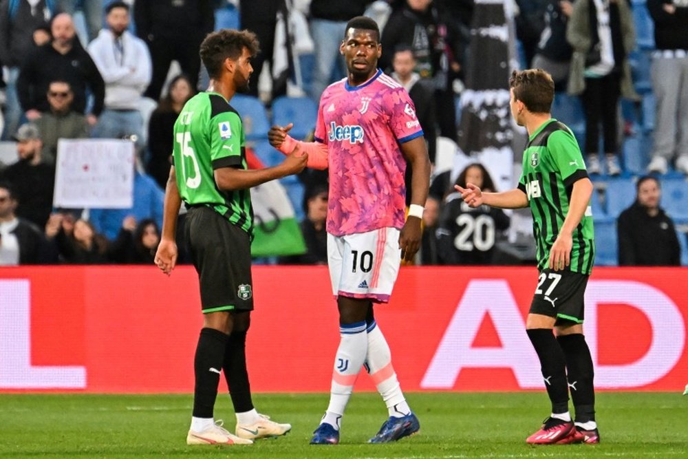 Sassuolo beat Juve on Sunday. AFP