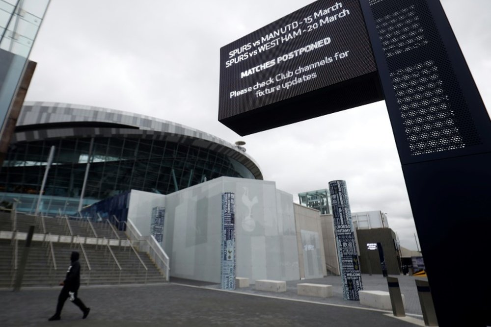 Tottenham versus Arsenal has been called off despite Arsenal having just one COVID case. AFP