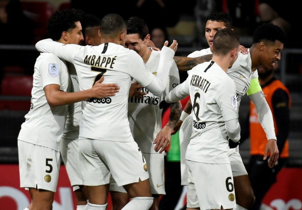 PSG back to winning ways. AFP