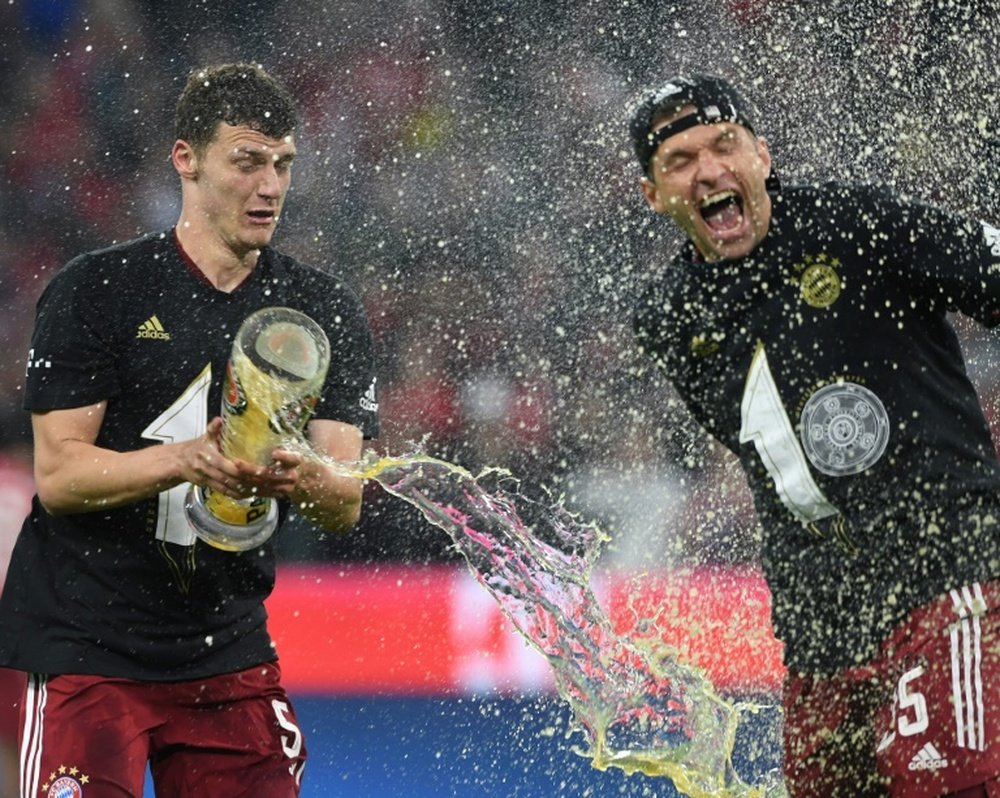 Tenth straight league title fails to mask Bayern's discontent. AFP