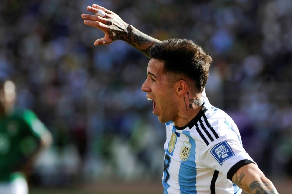 Brazil lead Argentina on goal difference with Colombia third on four points. AFP