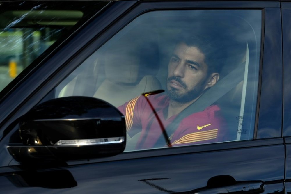 Luis Suarez suspected of cheating on Italian exam. AFP