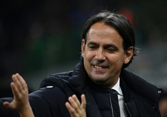 Simone Inzaghi said Sunday his Inter Milan team are not obsessing over their chance to win the Serie A title by beating their local rivals AC Milan.