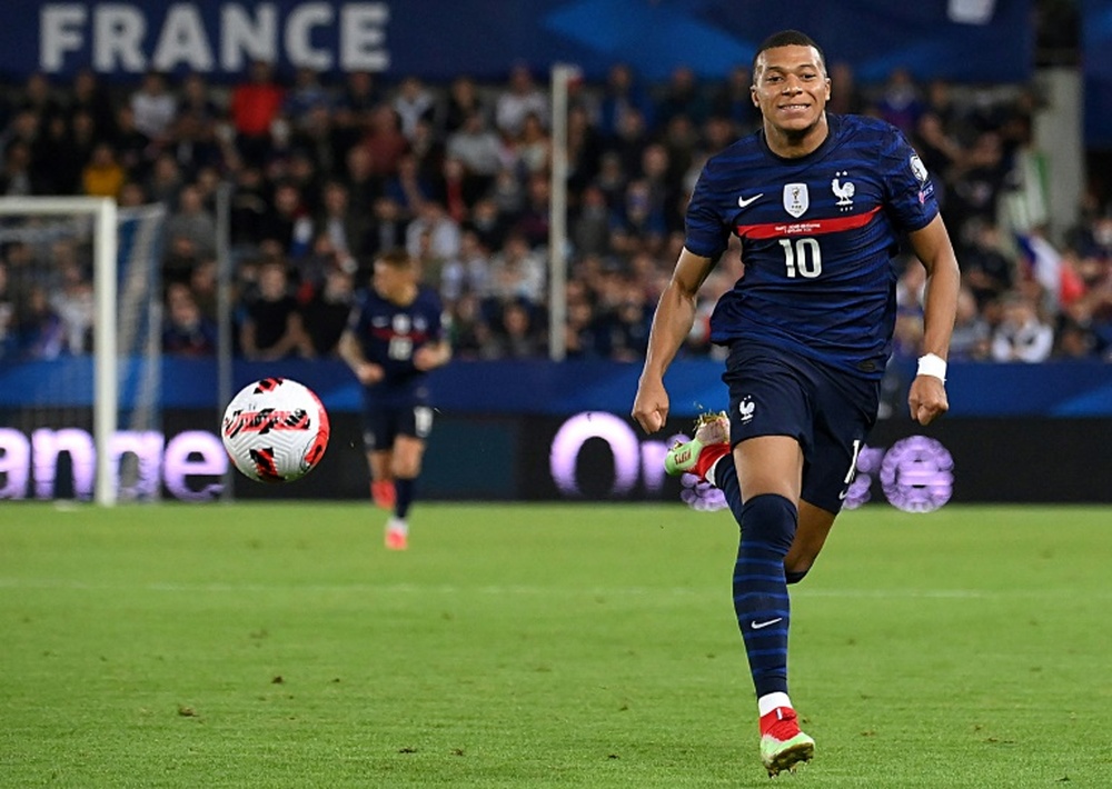 Mbappe is in line to earn his 50th France cap in the Nations League semi-final. AFP
