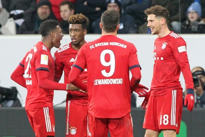 Goretzka shines as Bayern win at Hoffenheim to halve Dortmund lead