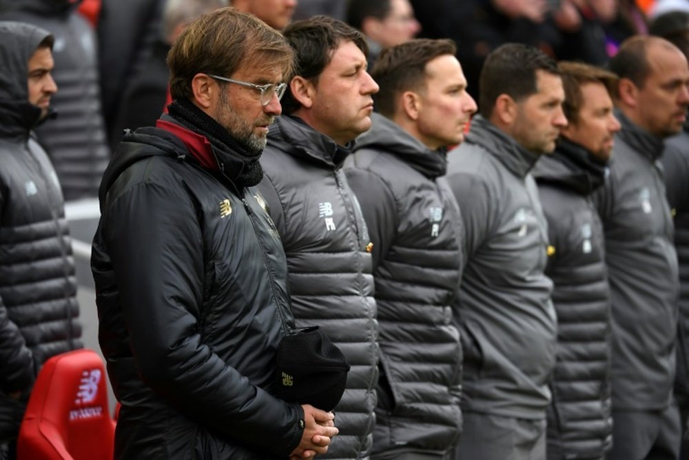 Klopp leads Liverpool tributes to Hillsborough families. AFP