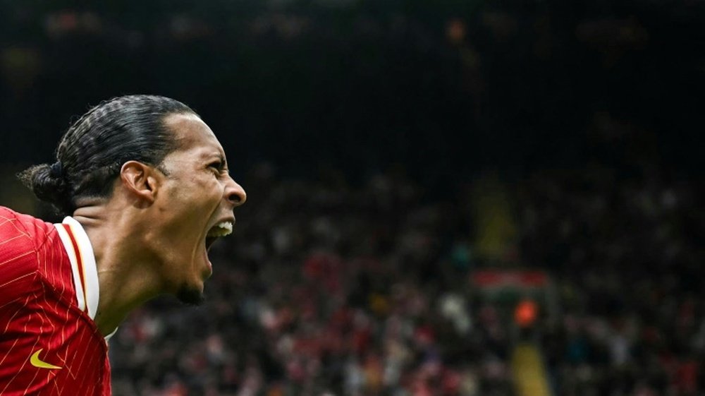 Van Dijk's own future is likely to be secured later this week. AFP