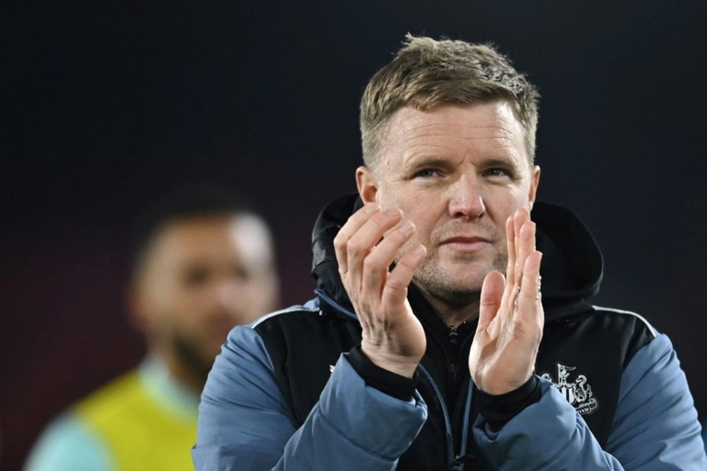Eddie Howe spoke ahead of Carabao semi-final second leg. AFP