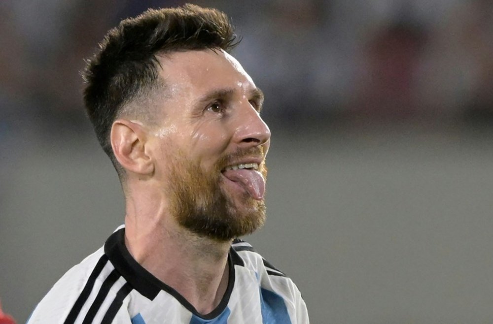 Messi will play a friendly in China. AFP