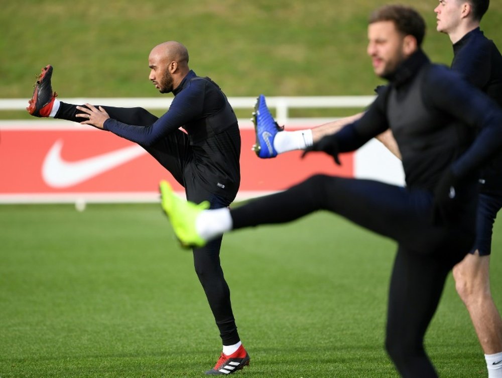 Manchester City's Fabian Delph will wear the England armband on Thursday. AFP