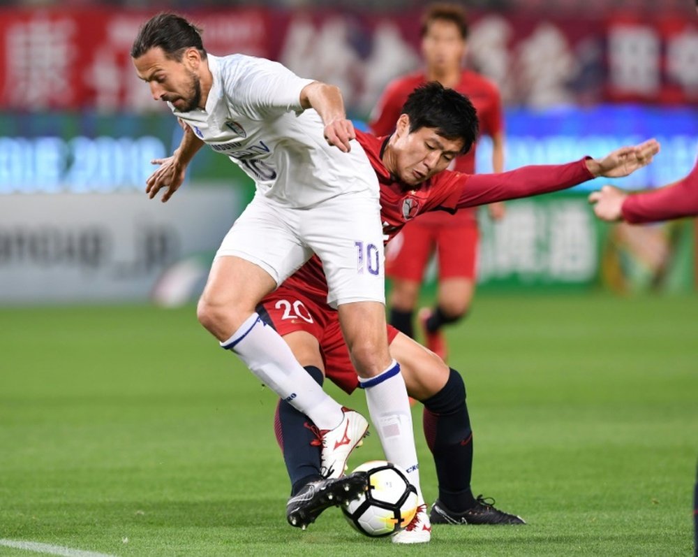 Damjanovic scored in the 30th minute. AFP