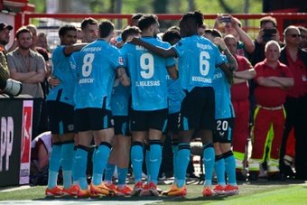 Bayer Leverkusen are just three points from a first Bundesliga title after a 1-0 win at Union Berlin on Saturday, with Bayern Munich letting a two-goal lead slip in a 3-2 loss at Heidenheim.