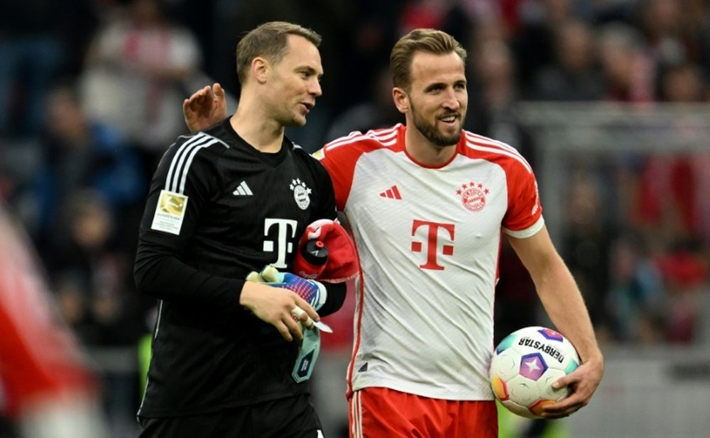 Bayern's win sent them top of the table on Saturday evening. AFP